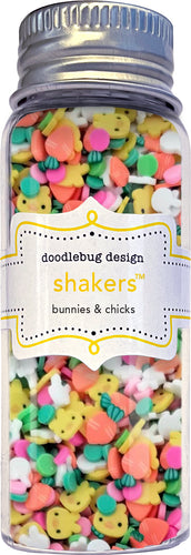 Pre-Order NEW Doodlebug Bunny Hop Bunnies & Chicks Shakers
