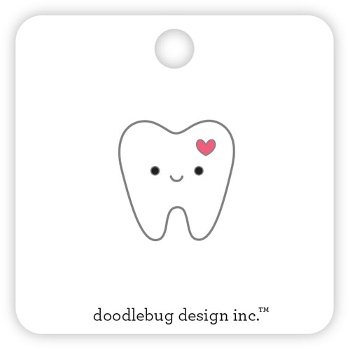Pre-Order NEW Doodlebug Happy Healing Pearly White Collectible Pin