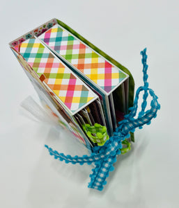 Joan Mini Book Coordinates with Rainbow Box