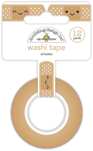 Pre-Order NEW Doodlebug Happy Healing All Better Washi Tape