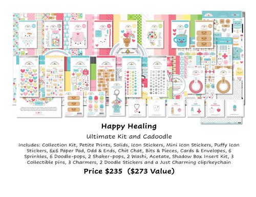 NEW Doodlebug Happy Healing ULTIMATE Kit & CaDoodle -