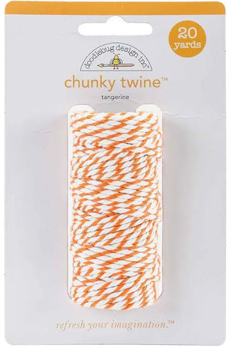 Doodlebug Chunky Twine Tangerine