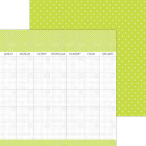 Doodlebug Day to Day Double Sides Calendar Pages - Citrus
