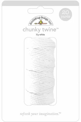 Doodlebug Chunky Twine White