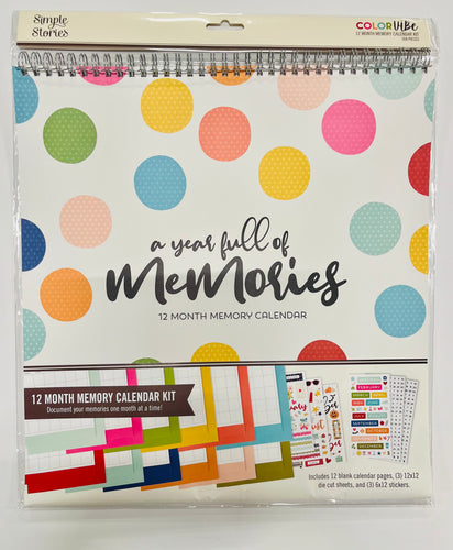 Simple Stories Color Vibe Calendar