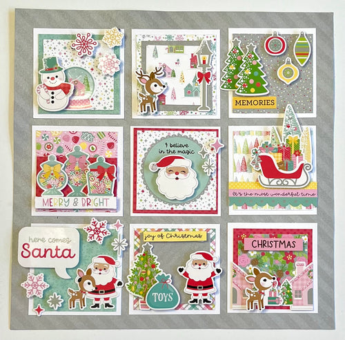 Tinsel Time 8x8 Sampler