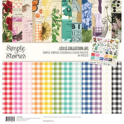 Simple Stories Vintage Essentials Color Palette Collection Pack