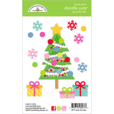 Pre-Order NEW Doodlebug Oh What Fun Doodle Cuts Deck the Halls