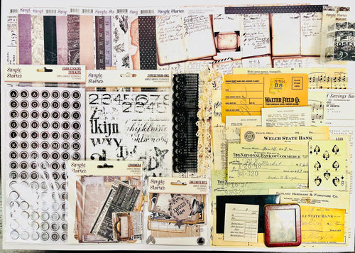 Simple Stories Vintage Essentials Bundle