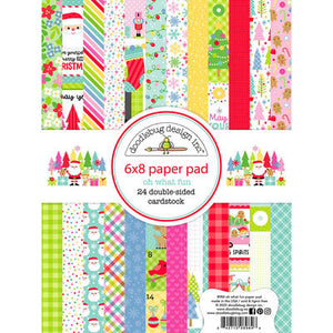 Pre-Order NEW Doodlebug Oh What Fun 6x8 Pad