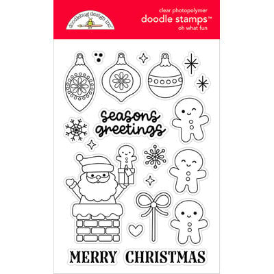 Pre-Order NEW Doodlebug Oh What Fun Doodle Stamps