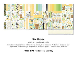 Pre-Order Doodlebug Bee Happy Mini Kit & CaDoodle