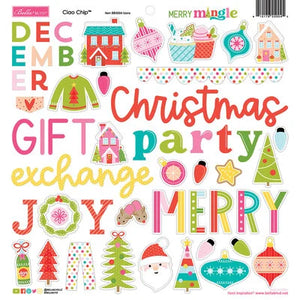 Bella Blvd Merry Mingle Chipboard Stickers