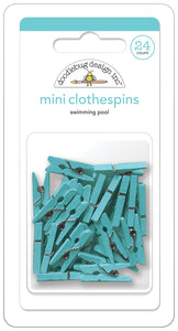 Doodlebug NEW Mini Clothespins Swimming Pool