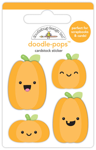 Doodlebug Shaker-Pops 3D Stickers-Sweet & Spooky - Sweet Treats -  842715082359