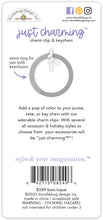 Load image into Gallery viewer, Sweet &amp; Spooky Boo-tique Just Charming Clip &amp; Key Chain
