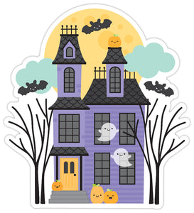 Sweet & Spooky Haunted Manor Sticker Doodles