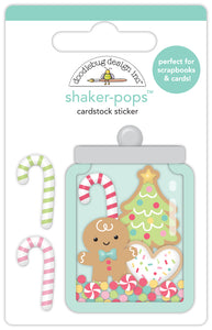 Pre-Order Doodlebug Gingerbread Kisses Holiday Treats Shaker-Pop
