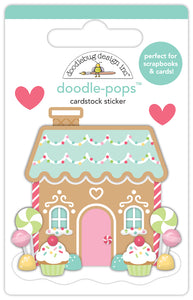 Pre-Order Doodlebug Gingerbread Kisses Candy Cottage Doodle-Pop