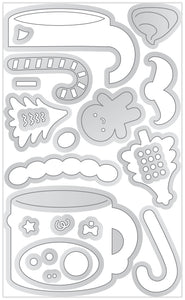 Doodlebug Gingerbread Kisses Cocoa Doodle Cuts