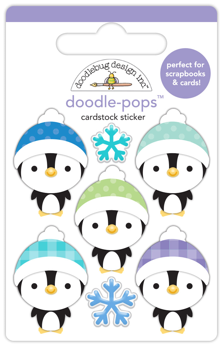 Doodlebug Snow Much Fun Penguin Pals Doodle-Pop