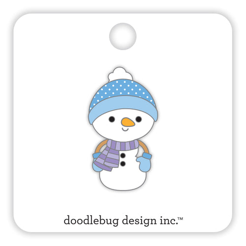 Doodlebug Snow Much Fun Collectible Pin Snowman