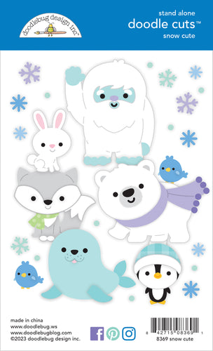 Pre-Order Doodlebug Snow Cute Doodle Cuts