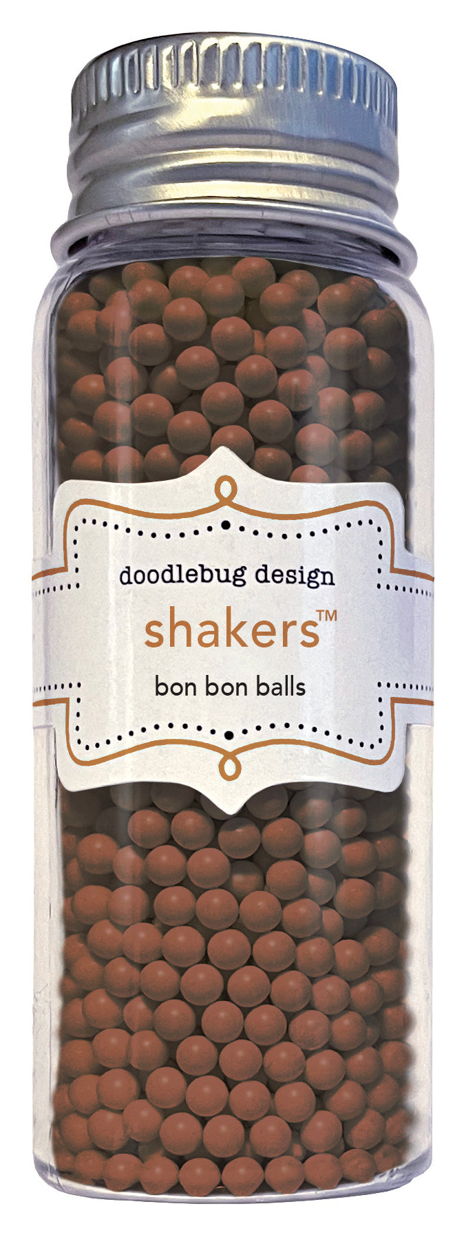 Pre-Order Doodlebug Bon Bon Brown Balls Shakers