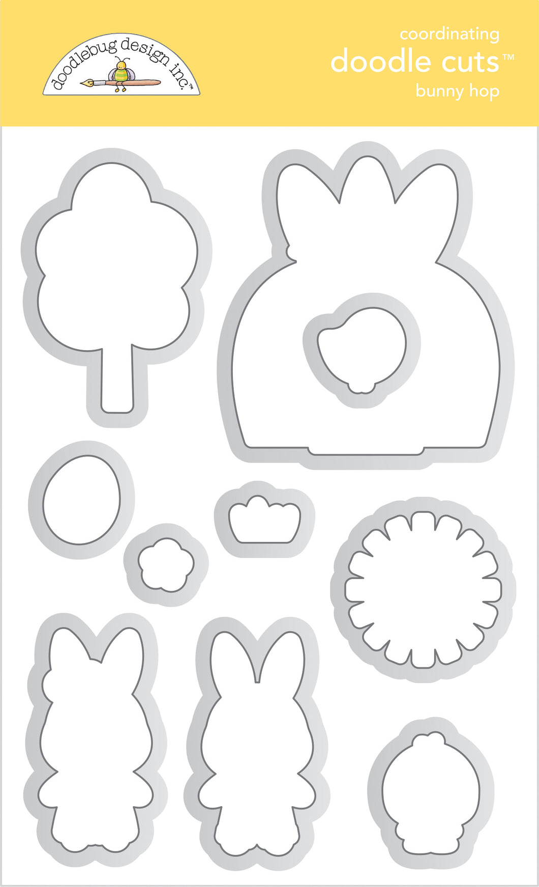 Pre-Order NEW Doodlebug Bunny Hop Doodle Cuts