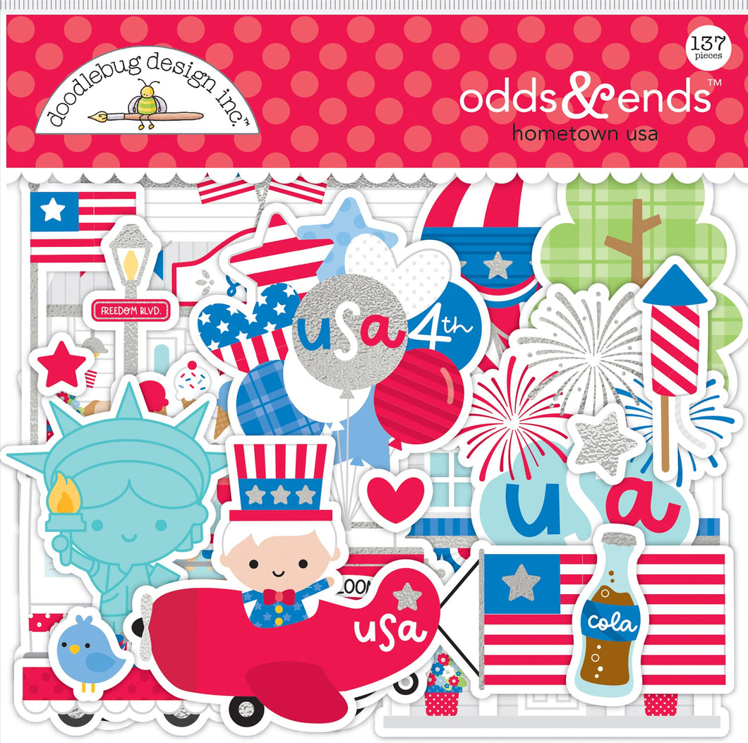 Pre-Order Doodlebug Hometown USA Odds & Ends