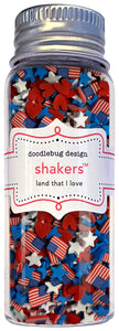 Doodlebug Hometown USA Land That I Love Shakers