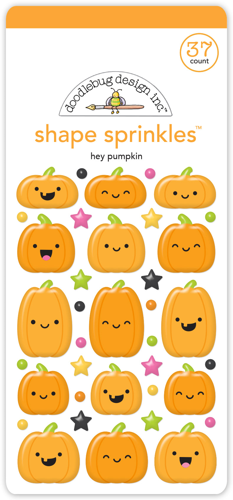 Pre-Order Doodlebug Hey Pumpkin Shape Sprinkles