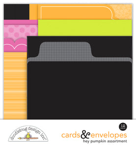 Pre-Order Doodlebug Hey Pumpkin Cards & Envelopes