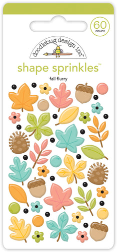 Doodlebug Farmhouse Fall Flurry Shape Sprinkles