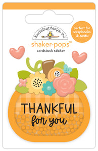 Doodlebug Farmhouse Thankful For You Shaker-Pop