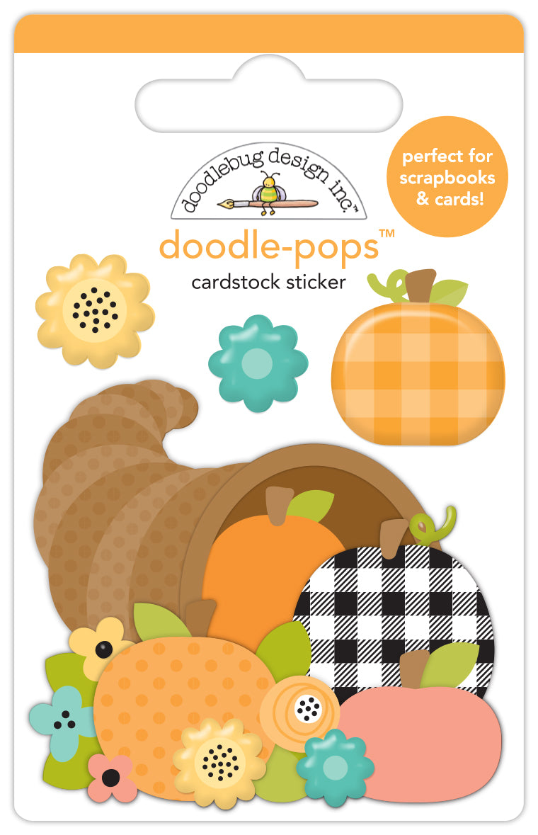 Doodlebug Farmhouse Horn a Plenty Doodle-Pop