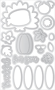 Doodlebug Farmhouse Thankful For You Doodle Cuts