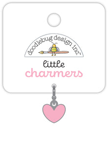 Doodlebug Little Charmers Pink Heart