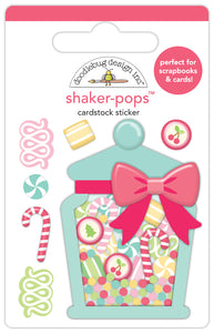 Pre-Order Doodlebug Tinsel Time Christmas Candy Shaker-Pop