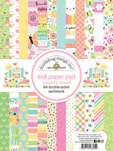 Pre-Order Doodlebug Butterfly Kisses 6x8 Paper Pad