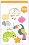 Summer Fun Tropical Trio Doodle-Pop