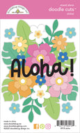 Summer Fun Aloha! Doodle Cuts