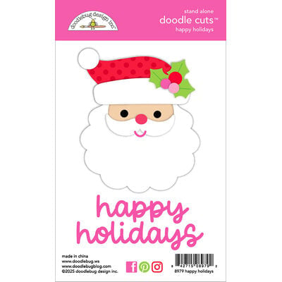 Pre-Order NEW Doodlebug Oh What Fun Doodle Cuts Happy Holidays
