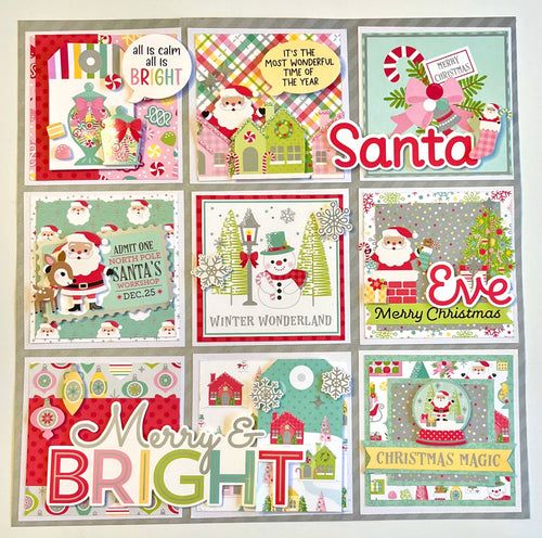 Tinsel Time 12x12 Sampler