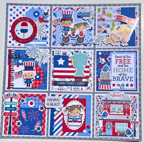 Hometown USA 12x12 Sampler
