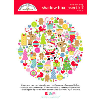 Pre-Order NEW Doodlebug Oh What Fun Shadowbox Kit