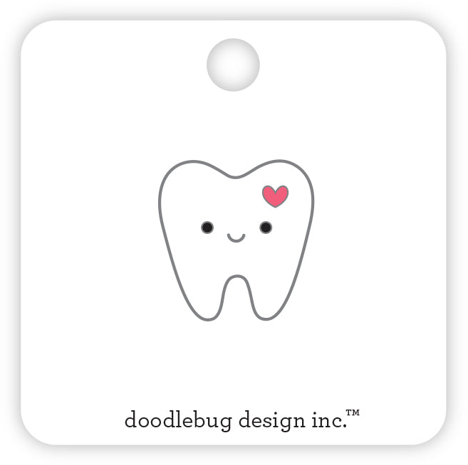 Pre-Order NEW Doodlebug Happy Healing Pearly White Collectible Pin