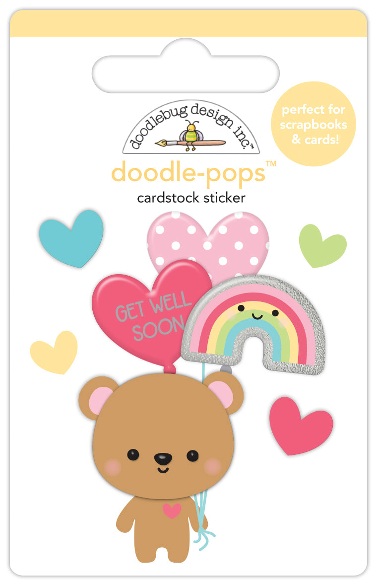 Pre-Order NEW Doodlebug Happy Healing Bear Hugs Doodle-Pop