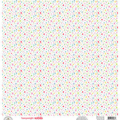 Pre-Order NEW Doodlebug Oh What Fun 12x12 Acetate