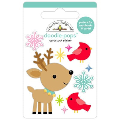 Pre-Order NEW Doodlebug Oh What Fun Doodle-Pop Deer Friends